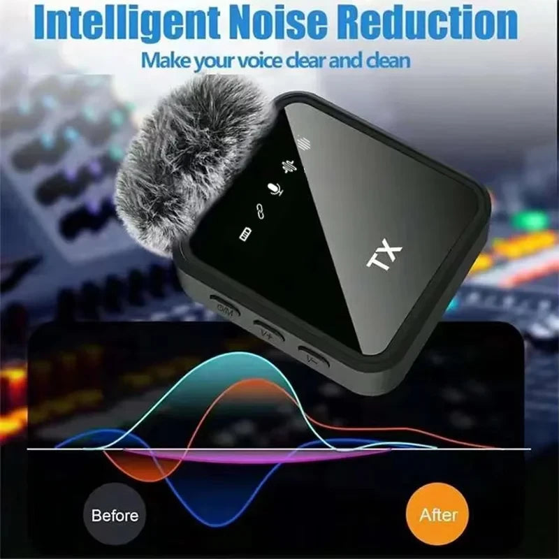 Mini Wireless Lavalier Microphone