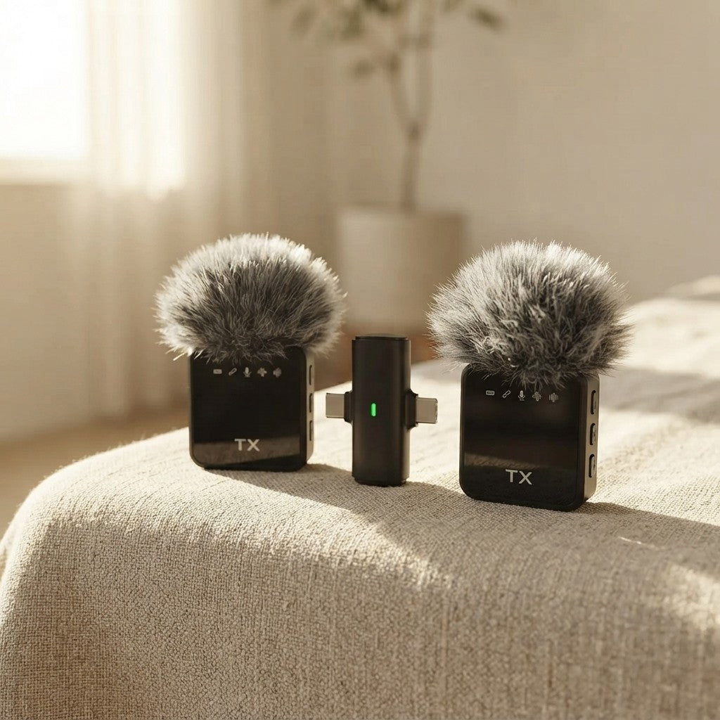 Mini Wireless Lavalier Microphone