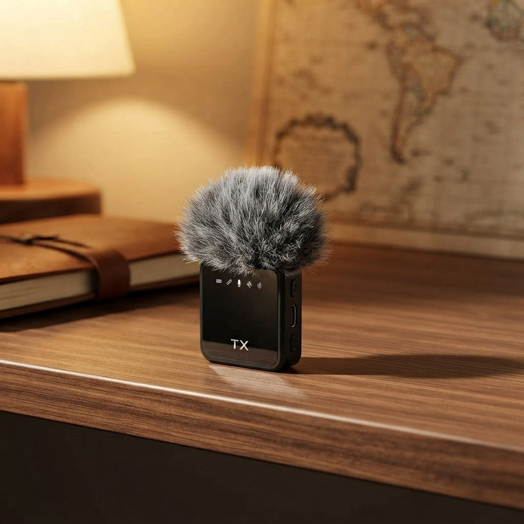 Mini Wireless Lavalier Microphone